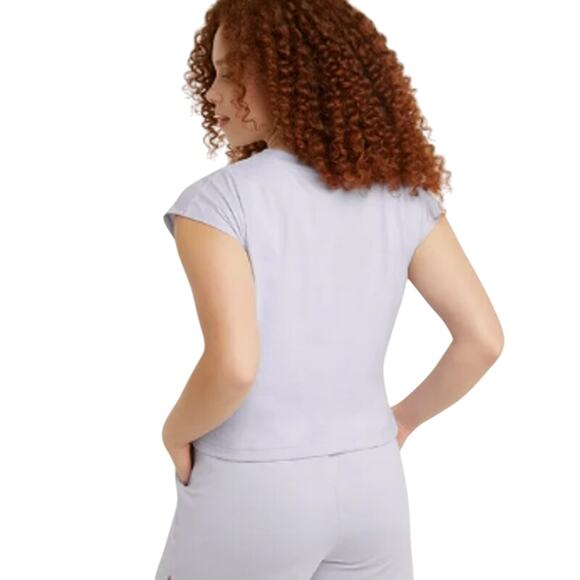 New Hanes Womens Small Original Ringspun Cotton Jersey Cap Sleeve Muscle Tee - Picture 2 of 6